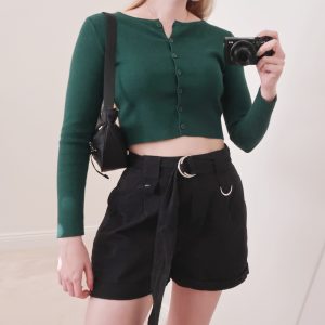 Utility Cuffed Shorts